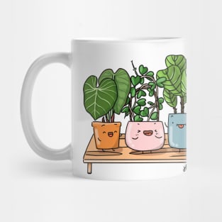 My Big Three Plants Mug